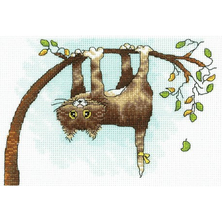 click here to view larger image of Help Me ! (counted cross stitch kit)