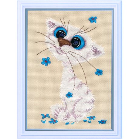 click here to view larger image of Little Cat 1 (counted cross stitch kit)