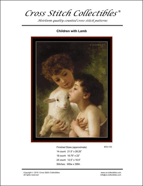 Children with Lamb
