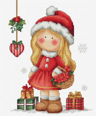click here to view larger image of Christmas Girl (chart)