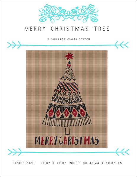 click here to view larger image of Merry Christmas Tree (chart)