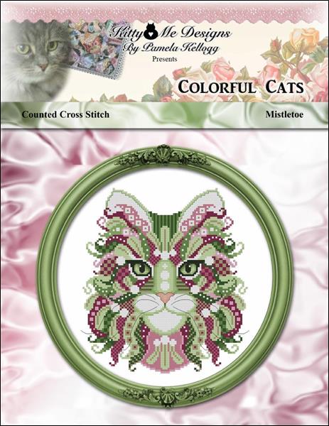 Colorful Cats - Mistletoe