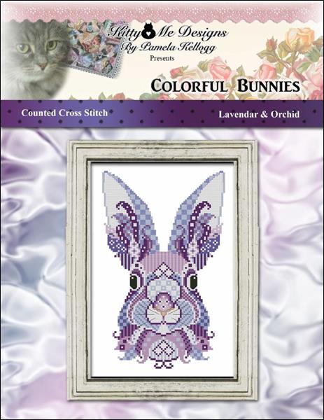 click here to view larger image of Colorful Bunnies Lavender and Orchid (chart)