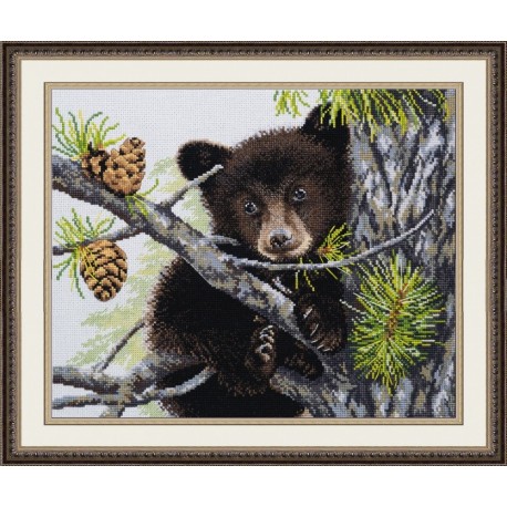 click here to view larger image of Little Bear (counted cross stitch kit)