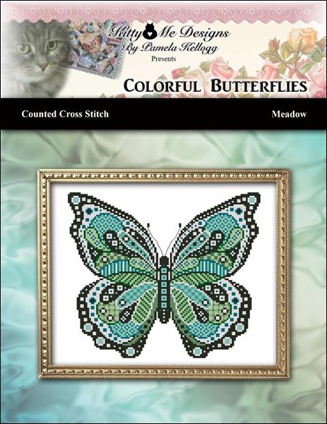 click here to view larger image of Colorful Butterflies - Meadow (chart)