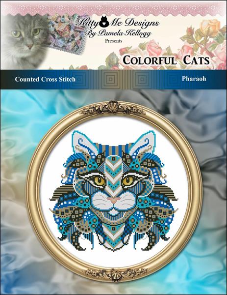 click here to view larger image of Colorful Cats - Pharaoh (chart)
