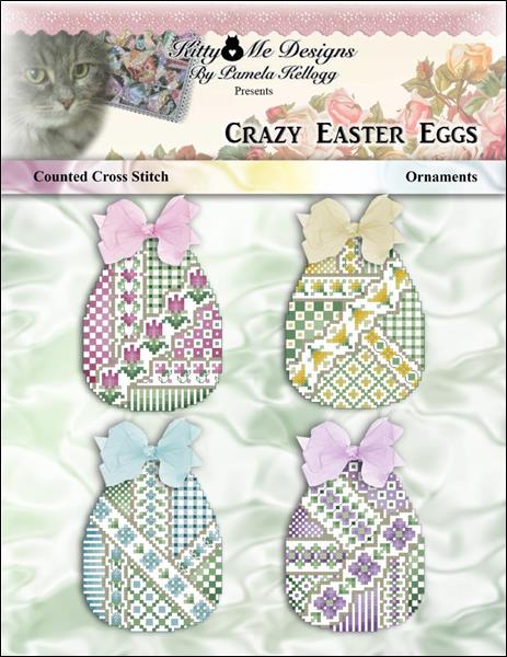 Crazy Easter Eggs Ornaments