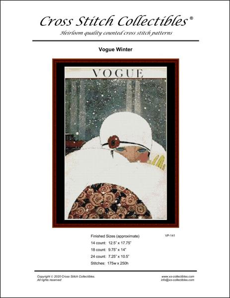 Vogue Winter - Vintage Poster