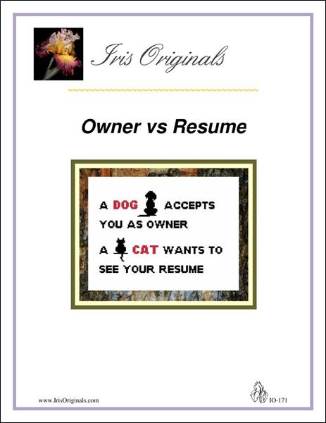click here to view larger image of Owner vs Resume (chart)