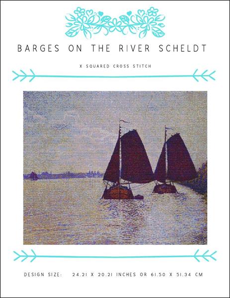 click here to view larger image of Barges on the River Scheldt (chart)
