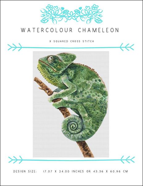 Watercolour Chameleon
