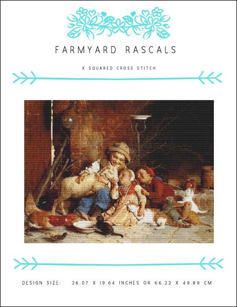 click here to view larger image of Farmyard Rascals (chart)