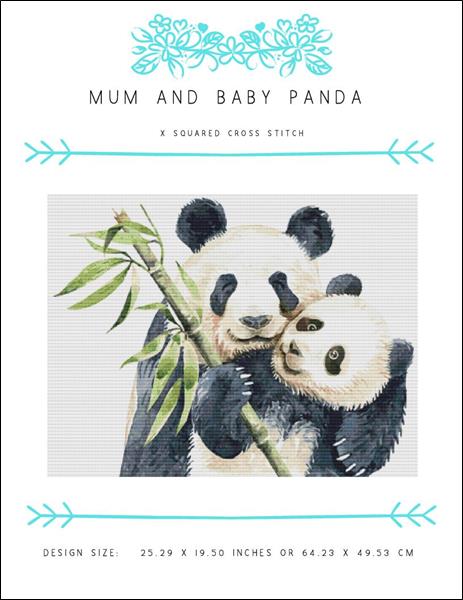 Mum And Baby Panda