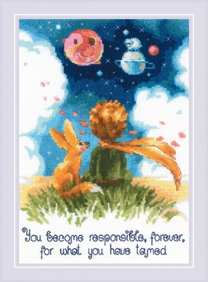 click here to view larger image of Little Prince, The (counted cross stitch kit)