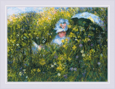 click here to view larger image of In the Meadow (counted cross stitch kit)