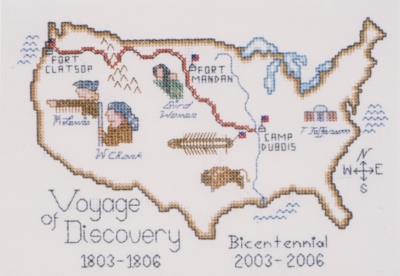 click here to view larger image of Voyage of Discovery Bicentennial (counted cross stitch kit)