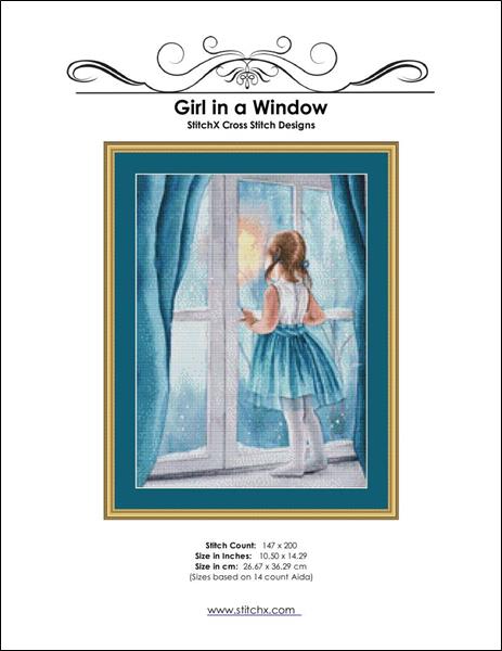 click here to view larger image of Girl in a Window  (chart)