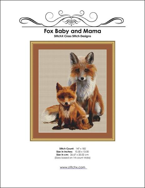 Fox Baby and Mama