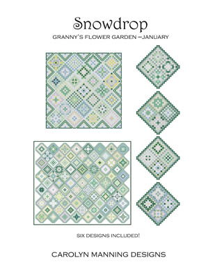 click here to view larger image of Snowdrop - Grannys Garden January (chart)