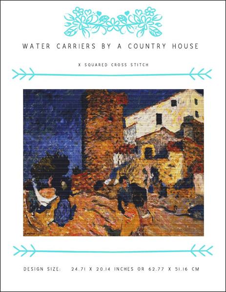 Water Carriers by a Country House