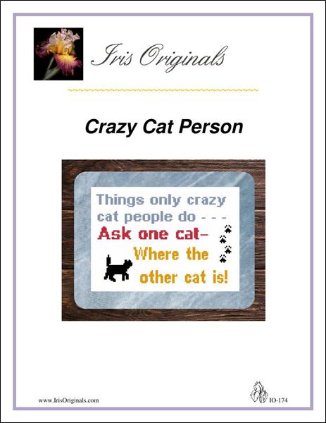 click here to view larger image of Crazy Cat Person (chart)