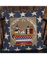click here to view larger image of Patriotic Summer Series - Liberty Snow Globe (chart)