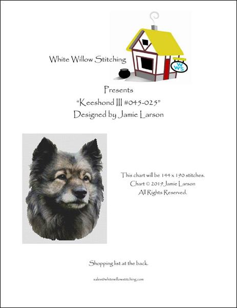 click here to view larger image of Keeshond (chart)