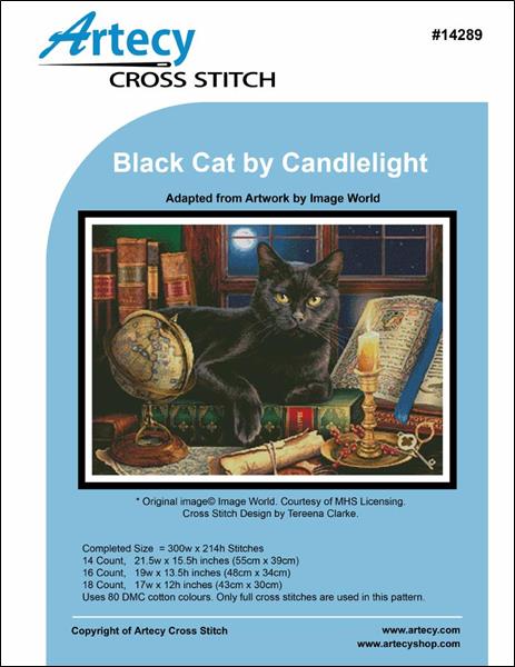 Black Cat by Candlelight 