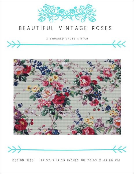 click here to view larger image of Beautiful Vintage Roses (chart)
