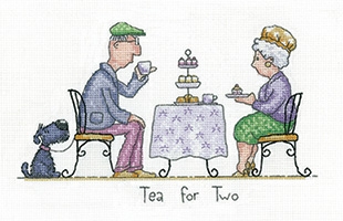 click here to view larger image of Golden Years - Tea for Two  (chart)