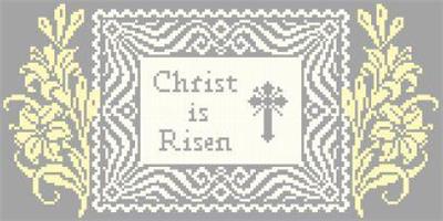 click here to view larger image of Christ is Risen (chart)
