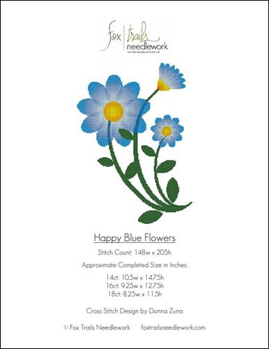 Happy Blue Flowers