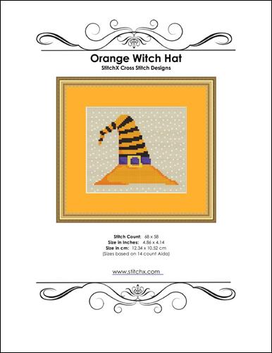 Orange Witch Hat 