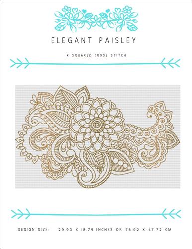 click here to view larger image of Elegant Paisley (chart)