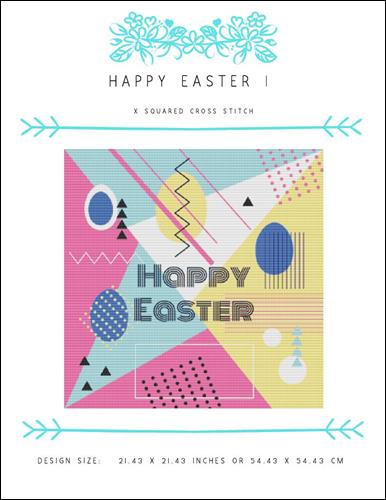 click here to view larger image of Happy Easter I (chart)