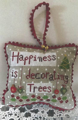 click here to view larger image of Happiness is Decorating Trees (chart)