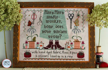 click here to view larger image of Mary Mary Needleworker (chart)