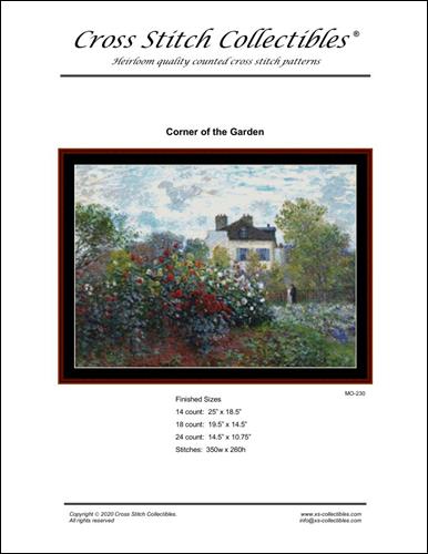 Corner of the Garden - Monet