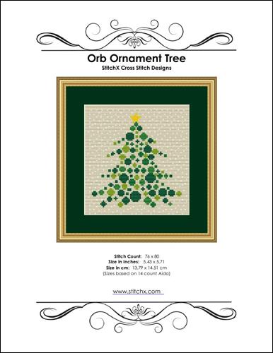 click here to view larger image of Orb Ornament Tree  (chart)