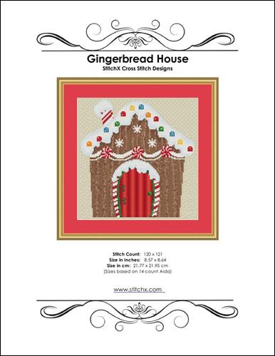 click here to view larger image of Gingerbread House (chart)