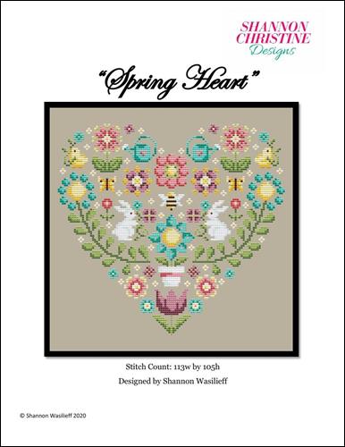 click here to view larger image of Spring Heart (chart)