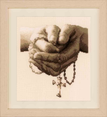 click here to view larger image of Praying (counted cross stitch kit)
