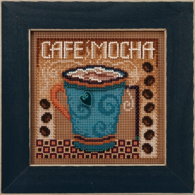 click here to view larger image of Cafe Mocha (2020) (counted cross stitch kit)