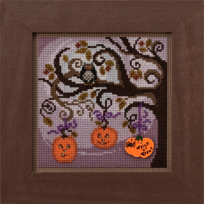 click here to view larger image of Pumpkin Tree (2020) (counted cross stitch kit)