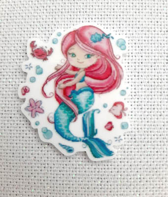 click here to view larger image of Lili the Little Mermaid Magnet (magnet)