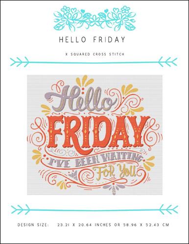 click here to view larger image of Hello Friday (chart)