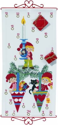 Elfs Advent Calendar Bellpull