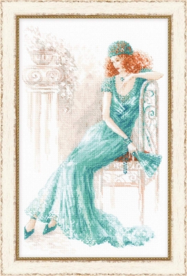 click here to view larger image of Old Hollywood (counted cross stitch kit)