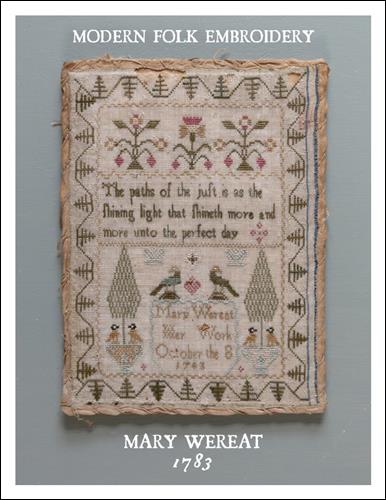 click here to view larger image of Mary Wereat 1783 (chart)