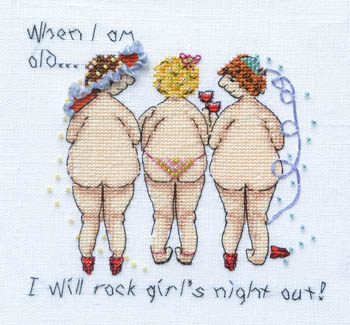 When I Am Old I Will Rock Girls Night Out